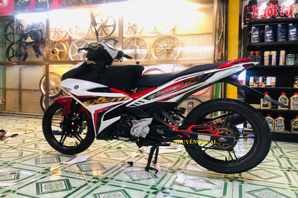 My Bike  Yamaha Exciter 150 Phiên Bản RC  Trắng Đỏ Đen 2020