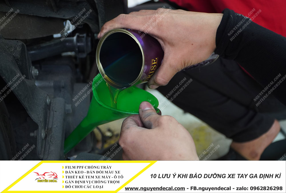 Lưu ý bảo dưỡng xe tay ga định kì Lưu ý bảo dưỡng xe tay ga định kì