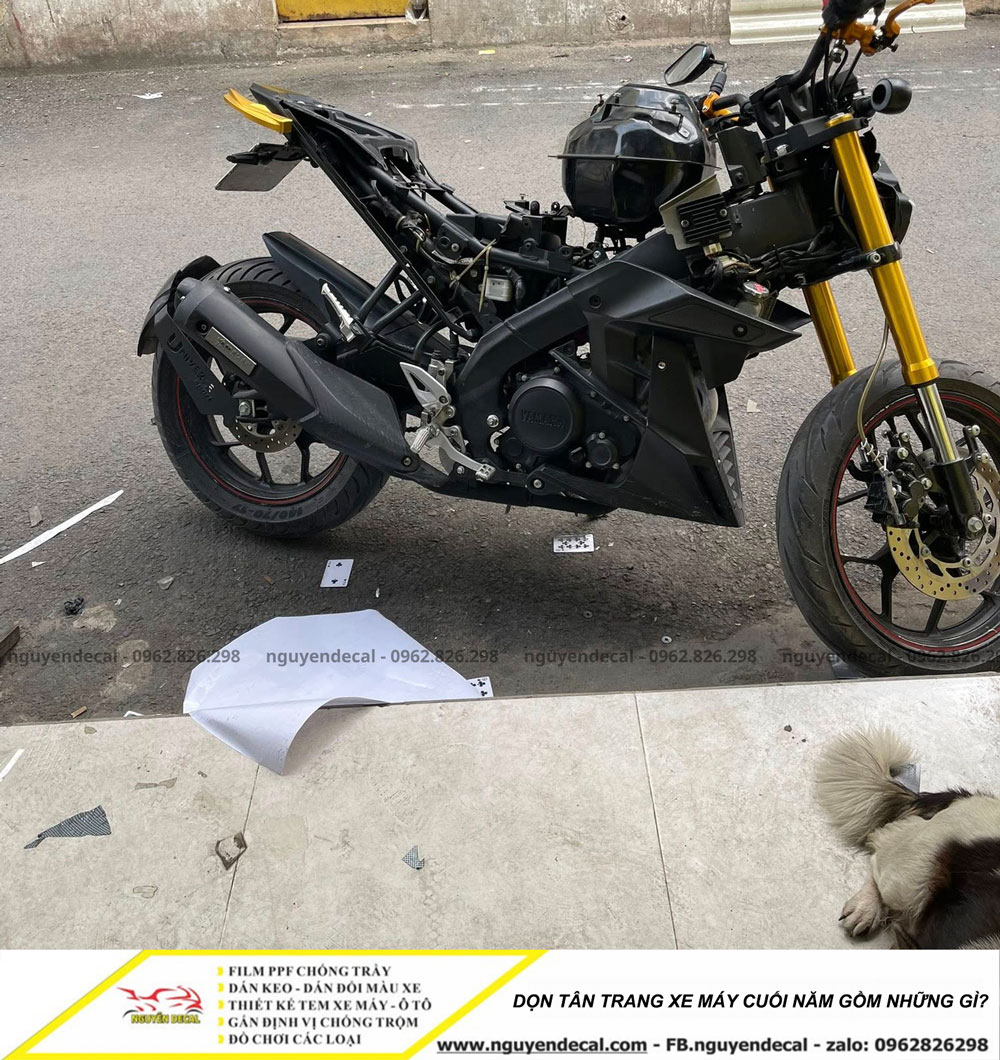 Dọn tân trang xe máy cuối năm gồm những gì? Dọn tân trang xe máy cuối năm gồm những gì?