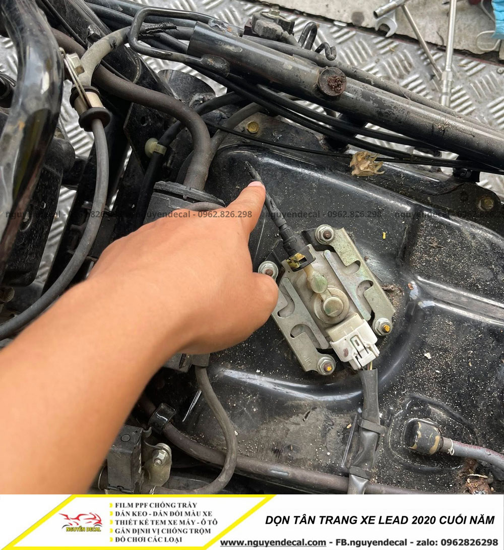 Dịch vụ dọn tân trang xe Lead 2020