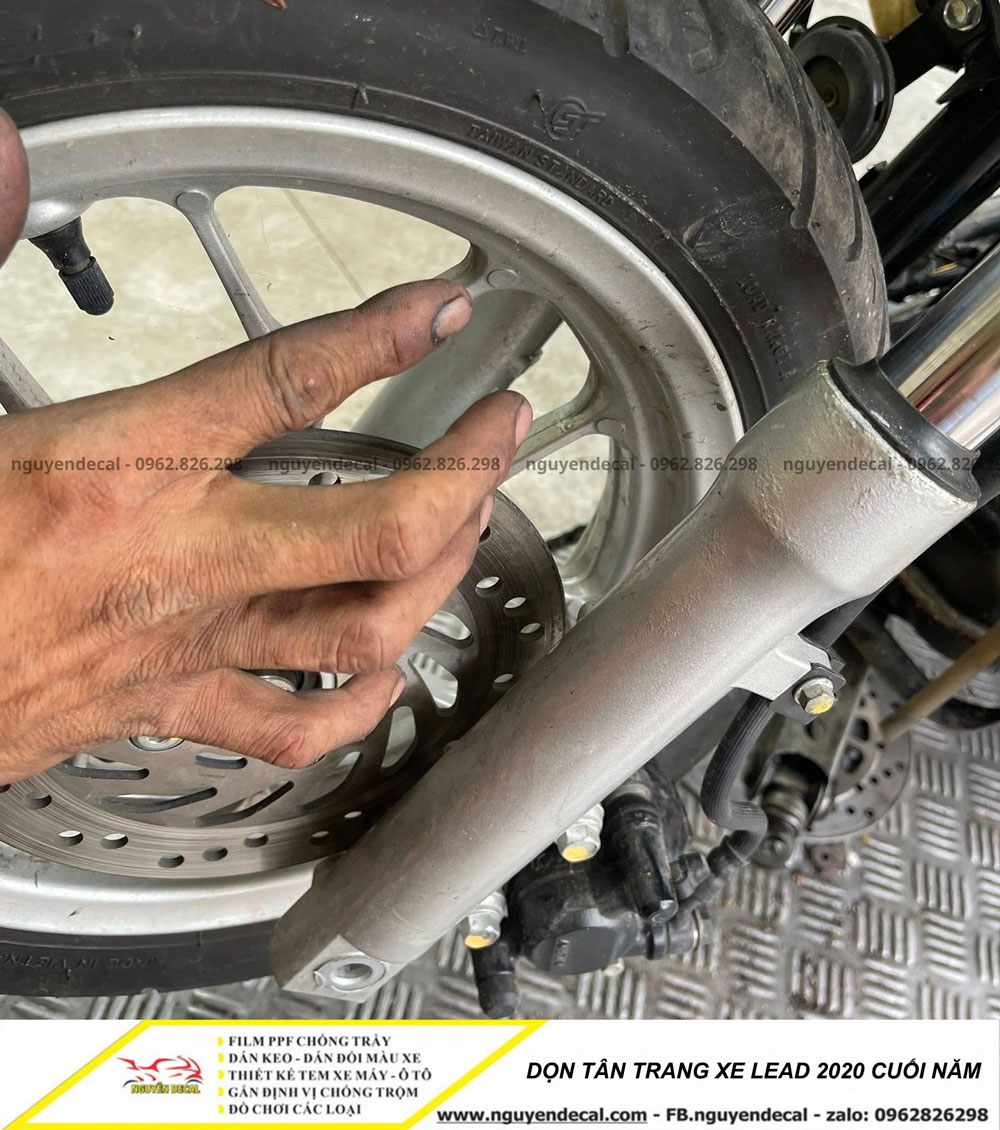 Dịch vụ dọn tân trang xe Lead 2020