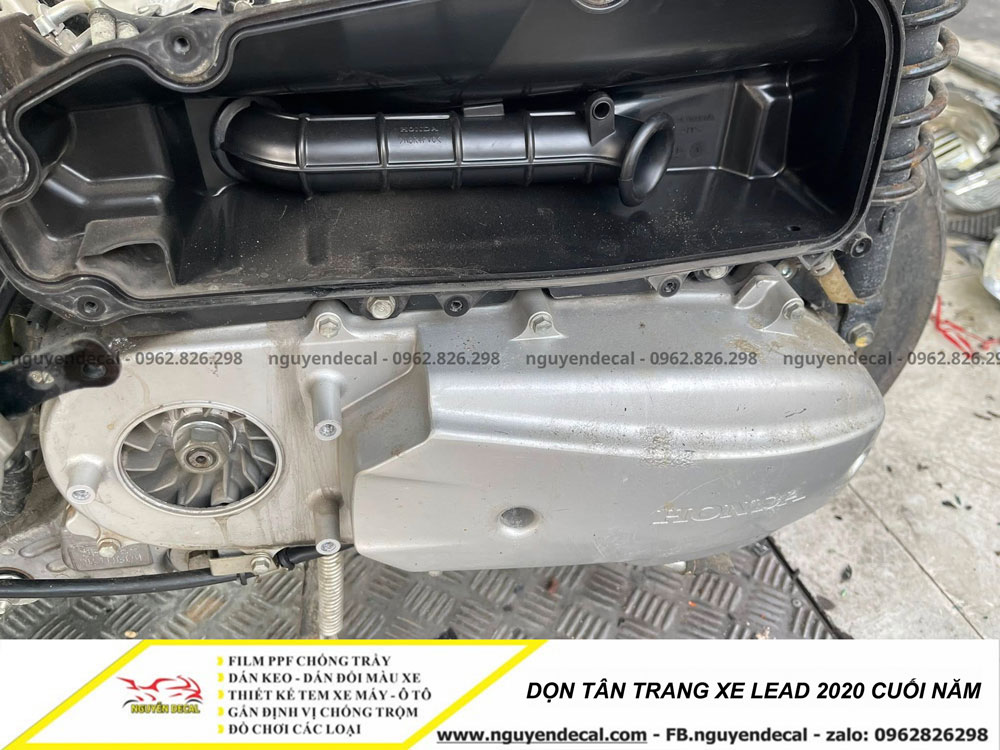Dịch vụ dọn tân trang xe Lead 2020