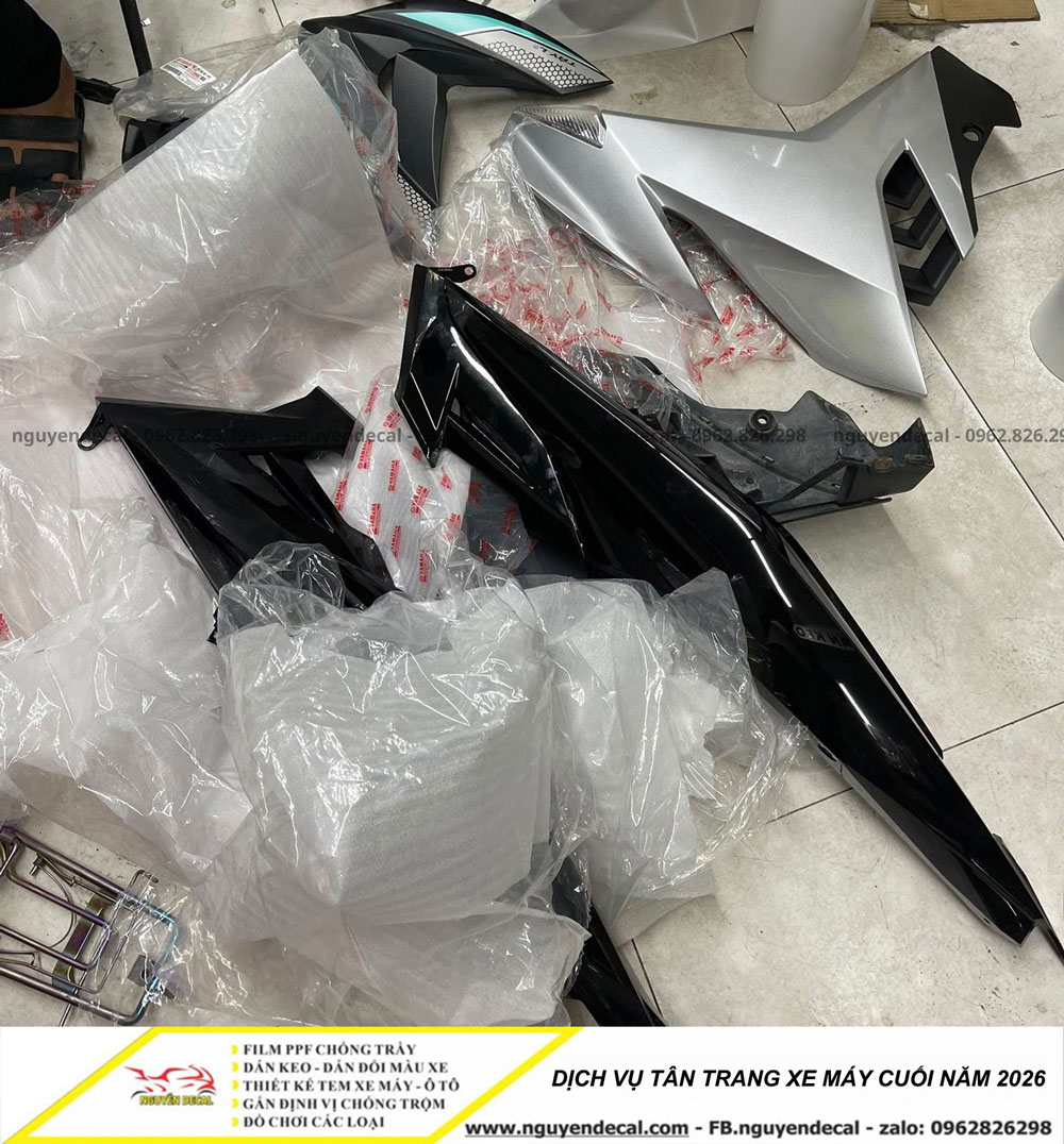 Dịch vụ tân trang xe máy đón TẾT 2026 Dịch vụ tân trang xe máy đón TẾT 2026