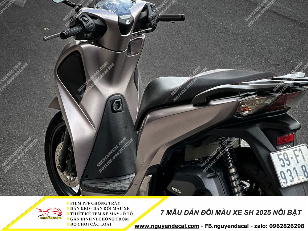 7 mẫu dán đổi màu xe Sh 2025 7 mẫu dán đổi màu xe Sh 2025