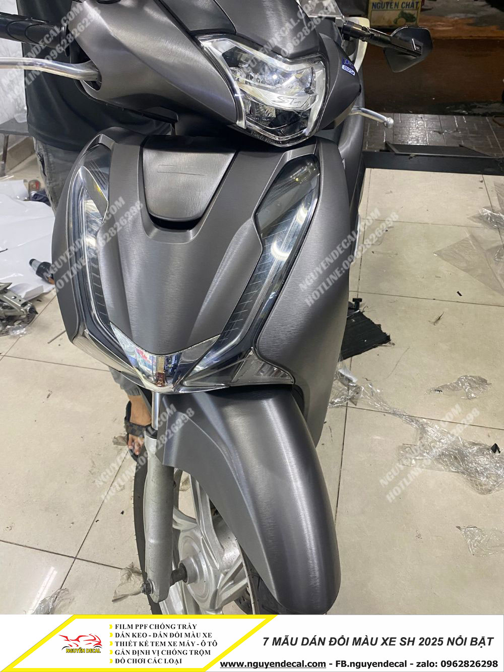 7 mẫu dán đổi màu xe Sh 2025 7 mẫu dán đổi màu xe Sh 2025