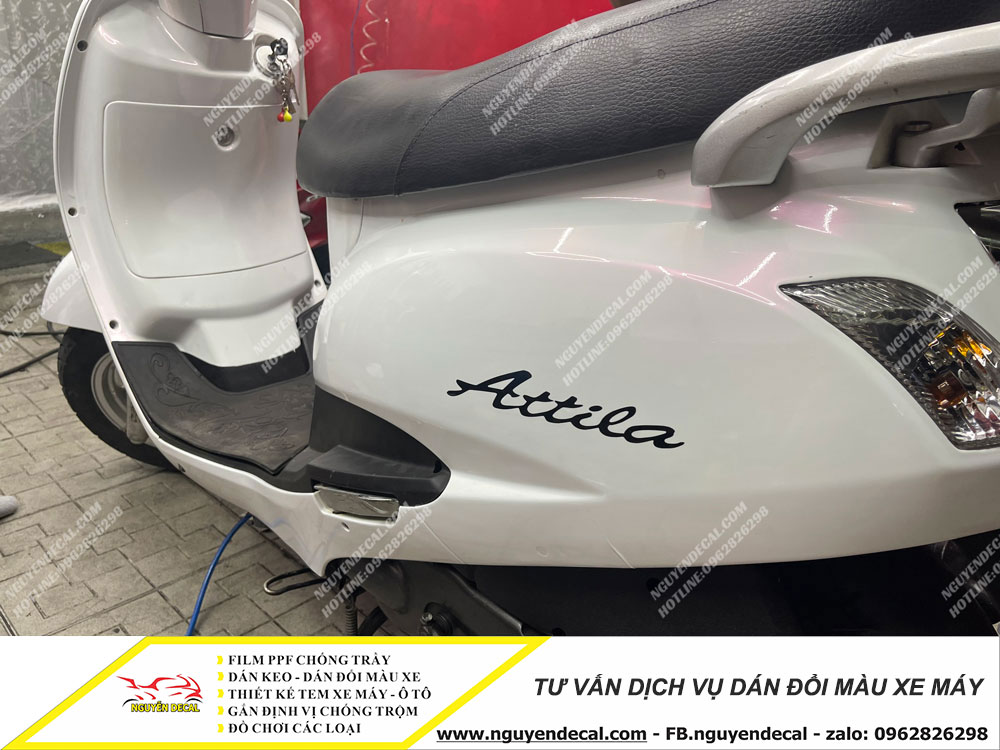 Tư vấn dán đổi màu xe máy Tư vấn dán đổi màu xe máy
