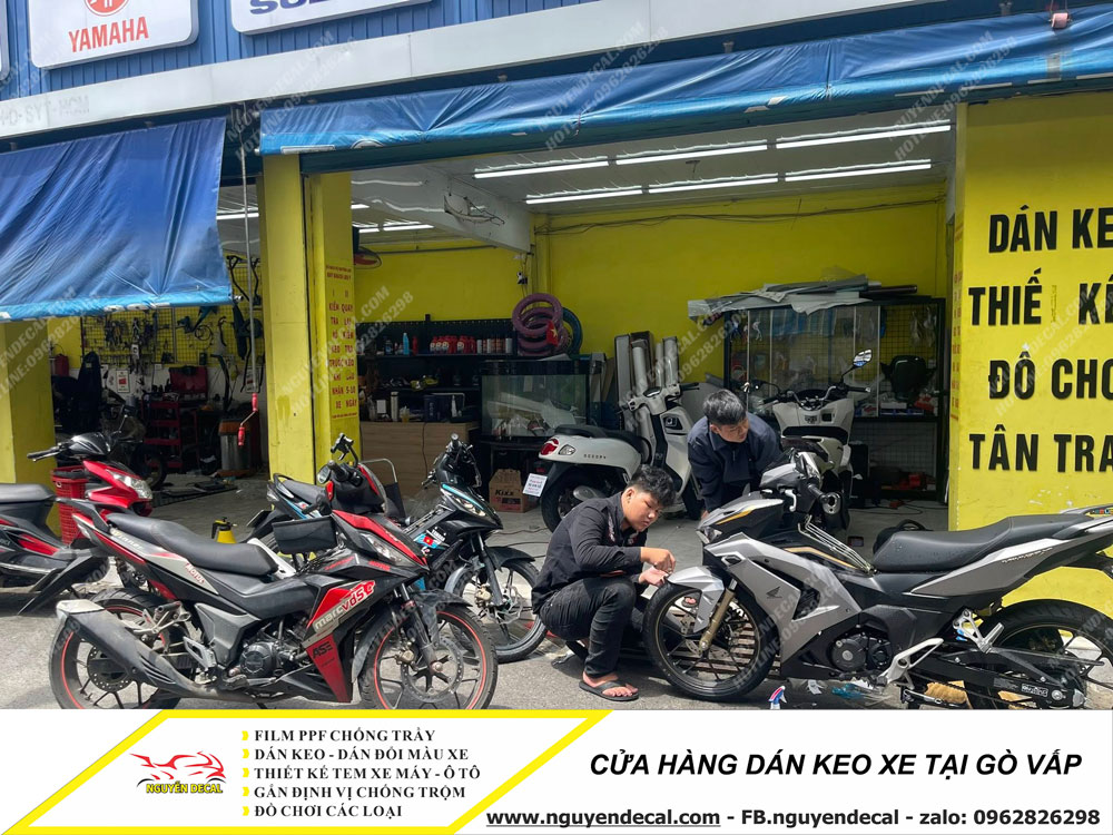 Cửa hàng dán keo xe tại Gò Vấp Cửa hàng dán keo xe tại Gò Vấp