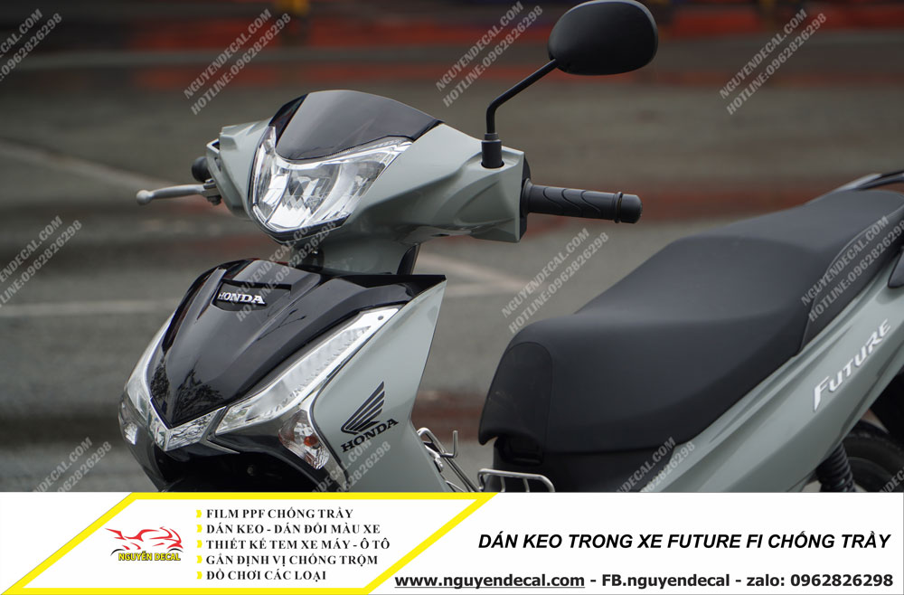 Dán keo trong xe Future Fi chống trầy xước