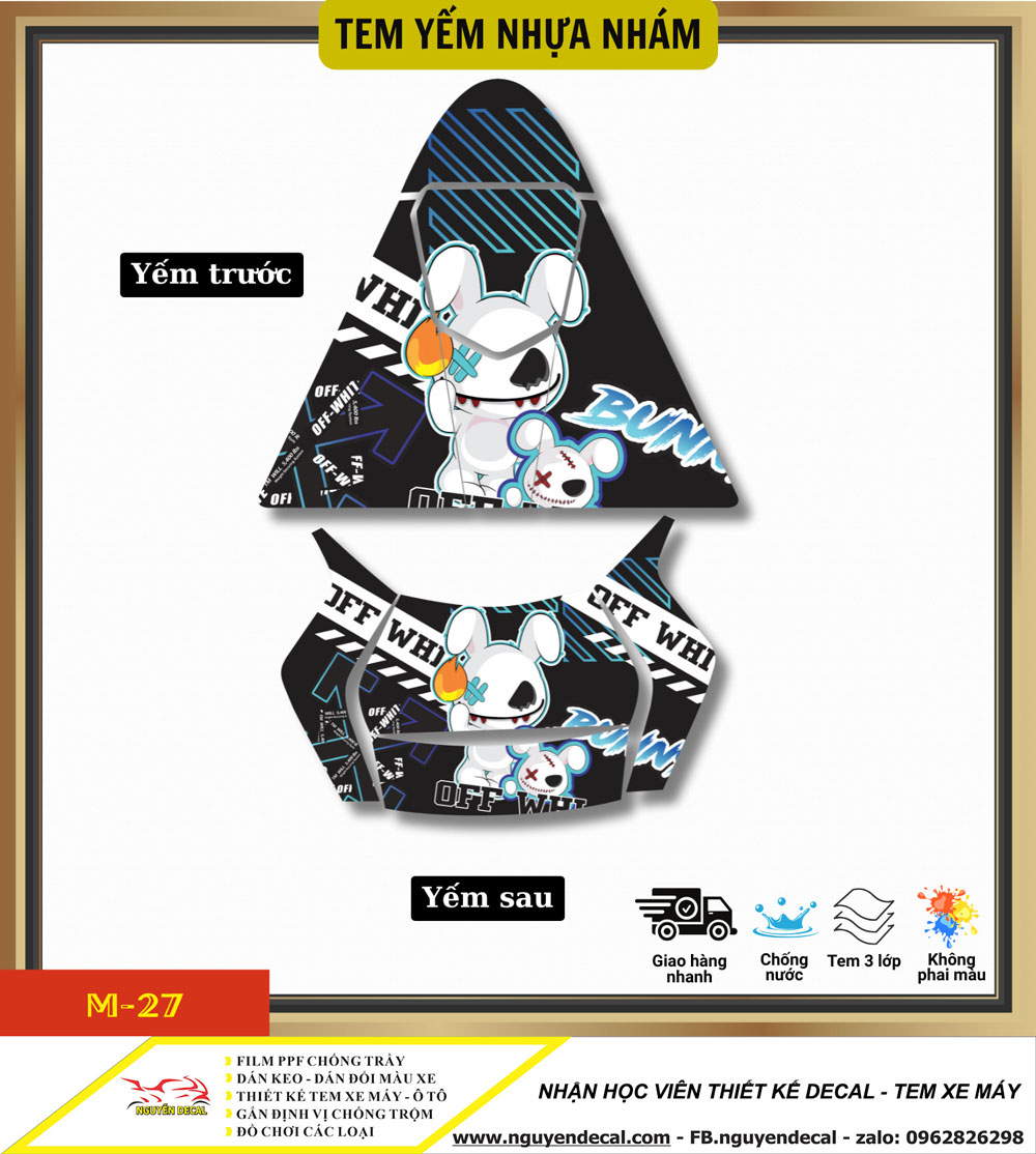 Nhận học viên thiết kế decal xe máy tại Gò Vấp Nhận học viên thiết kế decal xe máy tại Gò Vấp