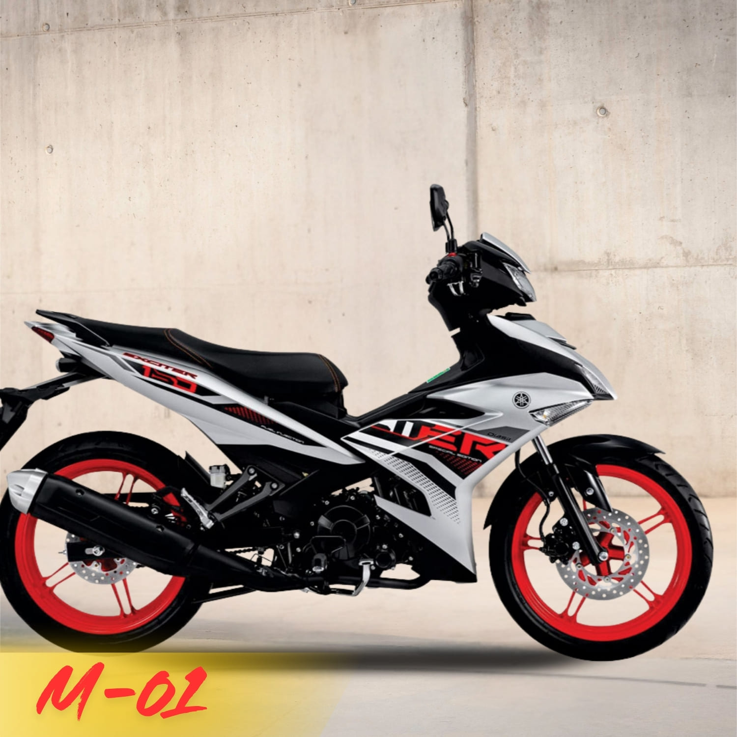Tem rời xe Exciter 150 mẫu tem zin