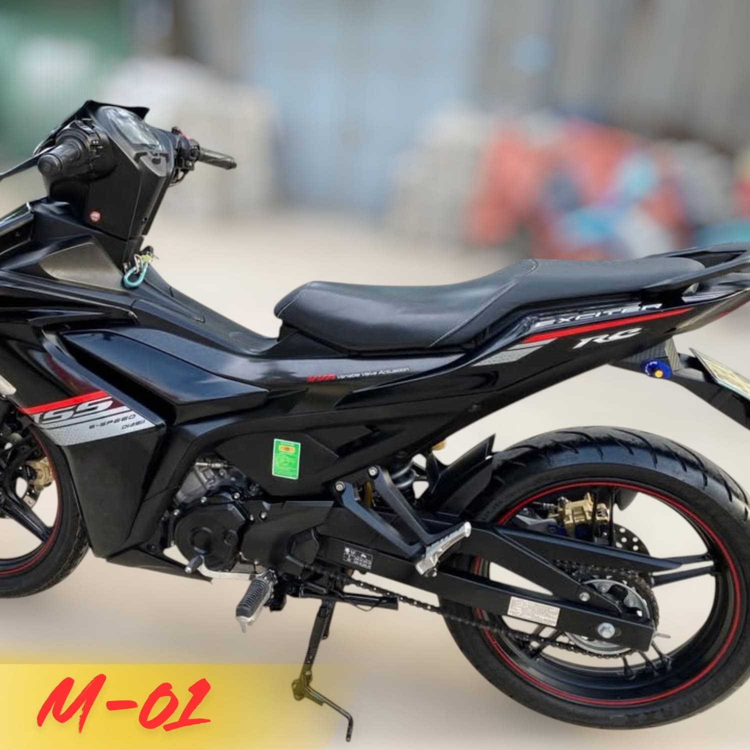 Tem xe Exciter 155 mẫu zin trang trí dàn áo Tem xe Exciter 155 mẫu zin trang trí dàn áo