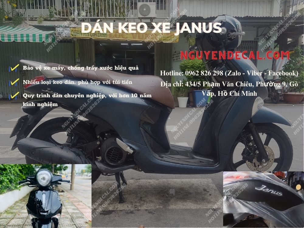 Dán keo xe Janus chuyên nghiệp tại Nguyễn Decal: Ưu điểm của keo 3 lớp nhập khẩu Dan-keo-xe-janus