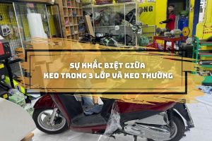 Sự khác biệt giữa keo trong 3 lớp và keo thường