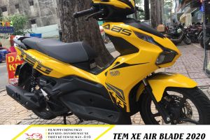 Top 12 mẫu tem xe air blade 2020 mới nhất