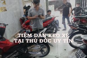 Tiệm dán keo xe tại Thủ Đức uy tín, giá rẻ