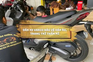 Dịch vụ dán xe Vario bảo vệ dàn áo, trang trí thẩm mĩ