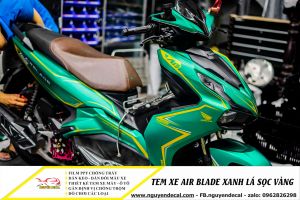 Top 15 mẫu tem xe air blade 150 đẹp nhất hiện nay