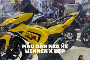 Mẫu dán keo xe Winner X đẹp, giá tốt