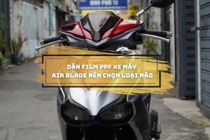 Dán Film PPF xe máy Air Blade nên dùng loại nào?