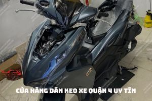 Hơn 6 cửa hàng dán keo xe quận 4 uy tín với chất lượng cao