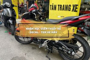 Nhận học viên thiết kế decal, tem xe máy tại Gò Vấp TpHCM