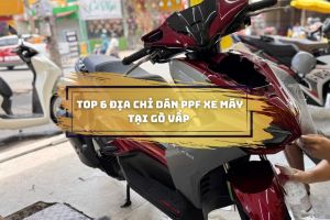 Top 6 địa chỉ dán PPF xe máy tại Gò Vấp uy tín