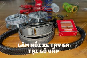 Dịch vụ làm nồi xe tay ga ở Gò Vấp uy tín, chất lượng