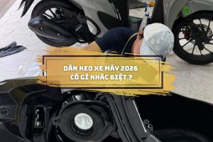 Dịch vụ dán keo xe máy năm 2026 có gì khác biệt ?