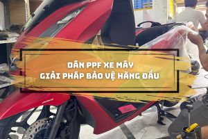 Dán PPF xe máy giải pháp bảo vệ hàng đầu