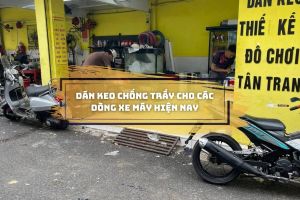 Dán keo chống trầy cho các dòng xe máy hiện nay