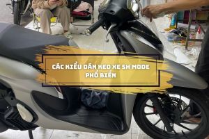Các kiểu dán keo xe Sh mode phổ biến