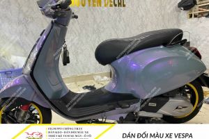 Top 10+ mẫu decal dán đổi màu xe Vespa đẹp nhất