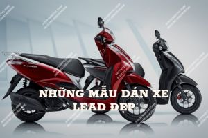 Những mẫu dán xe Lead đẹp nhất hiện nay