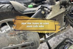 Dịch vụ dọn tân trang xe Lead 2020 cuối năm