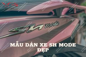 Những mẫu dán xe Sh mode đẹp