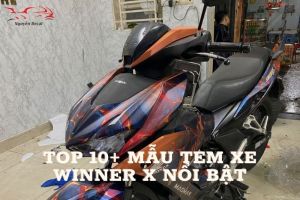 Top 10+ Tem xe Winner X nổi bật nhất hiện nay