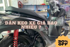 Dịch vụ dán keo xe bao nhiêu tiền? Giải đáp thắc mắc về dịch vụ dán keo xe