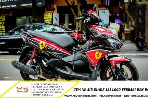 Top 16 mẫu tem xe air blade 125 được ưa chuộng hiện nay