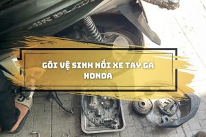 Gói vệ sinh nồi xe tay ga Honda -         Nguyễn Decal - Chuyên Dán Keo Xe Design Tem Xe Decal Tem Xe Nguyễn Decal