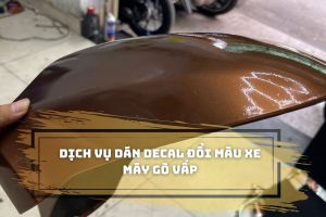 Dịch vụ dán decal đổi màu xe máy nổi bật tại Gò Vấp