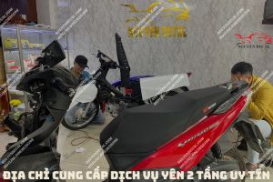 Địa chỉ uy tín làm yên 2 tầng cho xe máy với chất lượng tốt nhất tại Gò Vấp