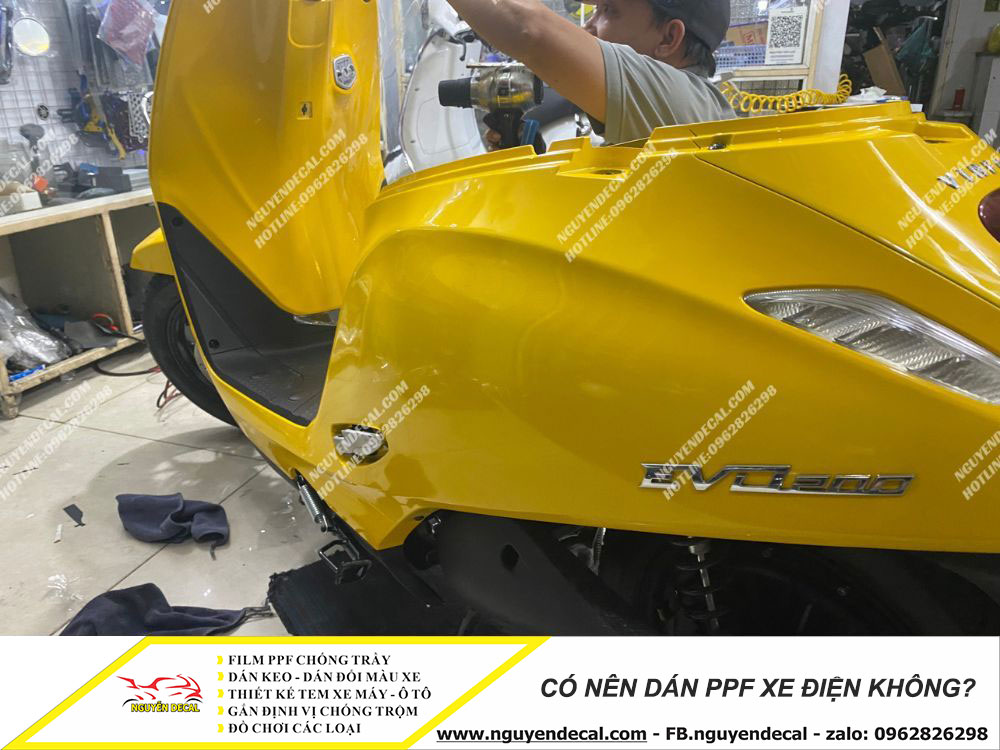 Có nên dán PPF xe điện không? Có nên dán PPF xe điện không?