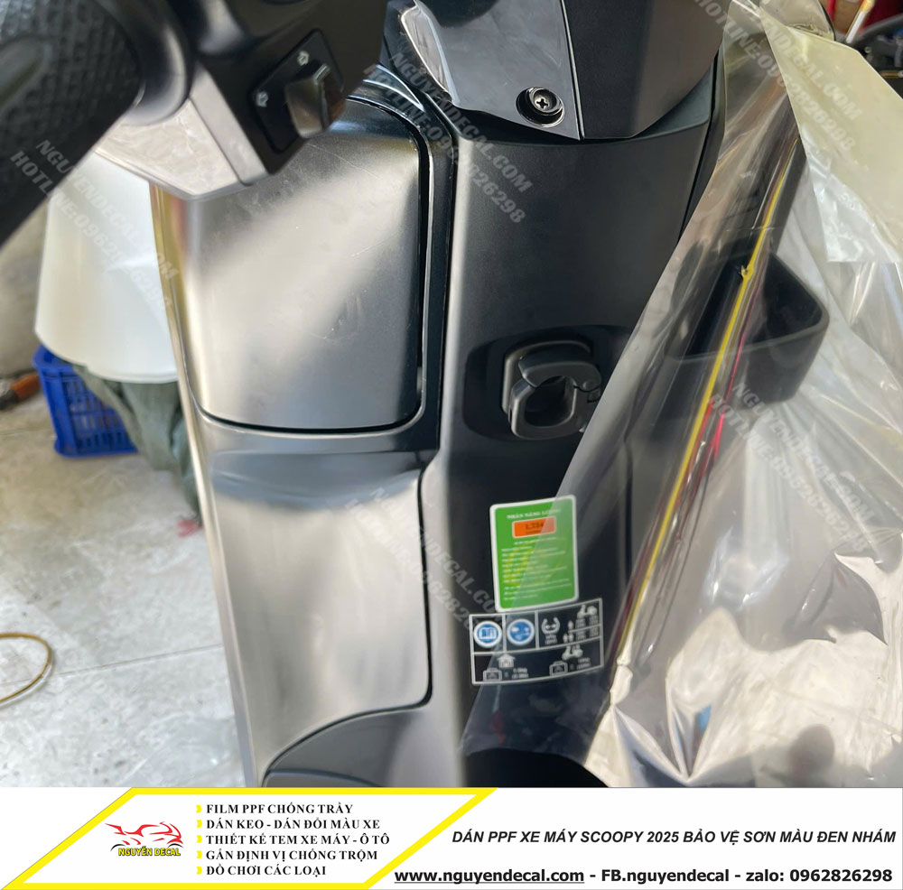 Dán PPF xe Scoopy 2025 bảo vệ sơn Dán PPF xe Scoopy 2025 bảo vệ sơn