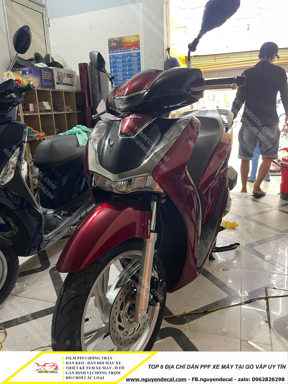 Top 6 địa chỉ dán PPF xe máy Gò Vấp Top 6 địa chỉ dán PPF xe máy Gò Vấp