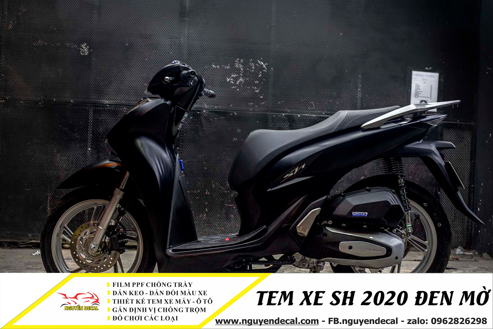 Chi tiết Honda Sh 2020 độ màu đen nhám Và giá bán tại đại lý Honda Hồng Đức  11 Cuối tháng 022020  YouTube