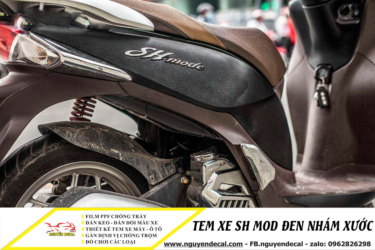 Xe Honda SH mode 2021 màu đen nhám hay xám mờ đẹp