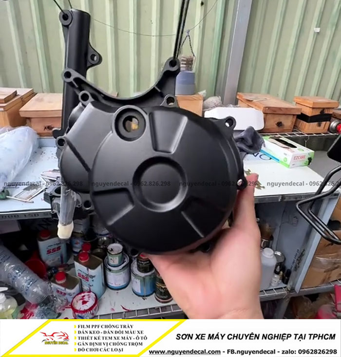 Sơn xe m&aacute;y chuy&ecirc;n nghiệp tại TpHCM