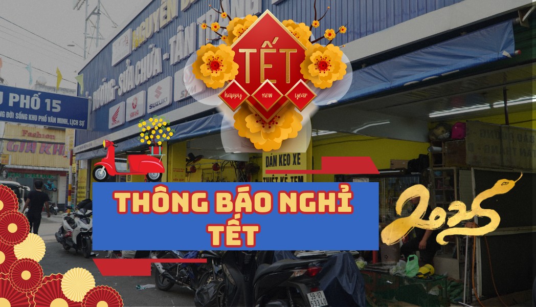 Thông báo lịch nghỉ tết