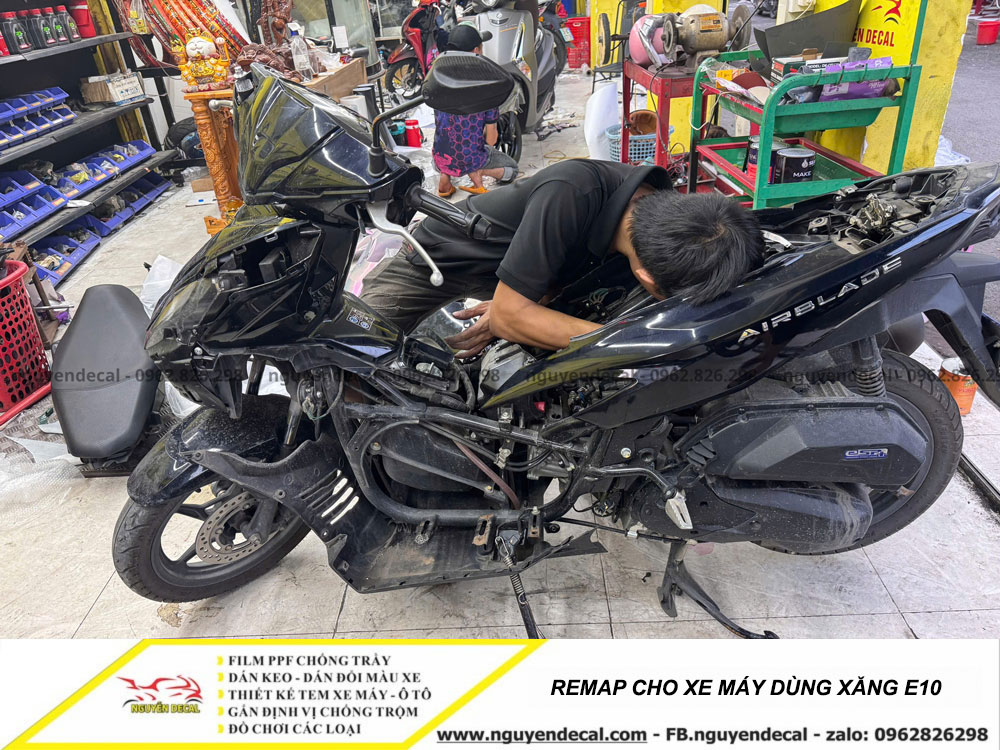 Remap cho xe dùng xăng E10 Remap cho xe dùng xăng E10