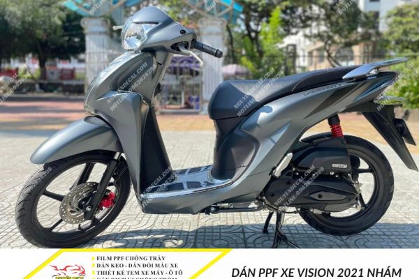 Dán PPF xe Vision 2021 nhám -         Nguyễn Decal - Chuyên Dán Keo Xe Design Tem Xe Decal Tem Xe Nguyễn Decal